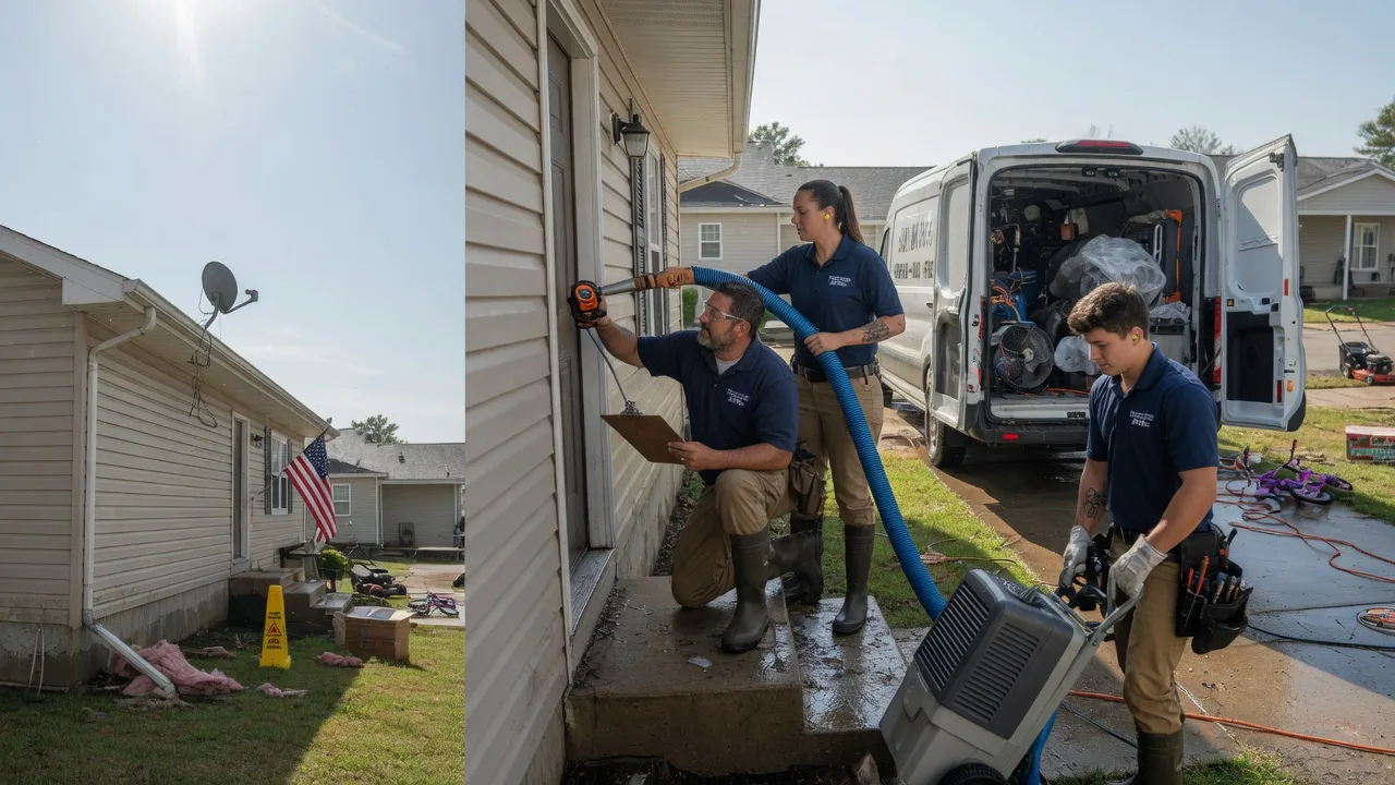 Ceiling Water Damage Restoration in Rawlins, WY near me